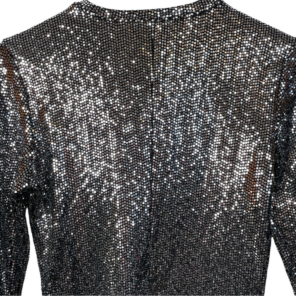 7 FOR ALL MANKIND Metallic Sparkle Dress - Picture 7 of 13